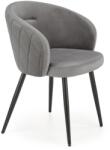 Halmar Scaun de bucaterie Meta, gri/negru (V-CH-K/430-KR-POPIEL)