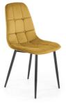 Halmar Scaun de bucaterie Lancaster, galben/negru (V-CH-K/417-KR-MUSZTA)