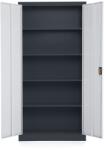 Rauman Dulap metalic universal, 90 x 40 x 185 cm, încuietoare cu cilindru, gri deschis - ral 7035 (C01-3) Dulap arhivare