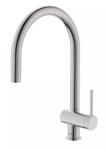 Roca Baterie bucatarie Roca ONA A5A811FSM0, inalta, tip C, dus, mat, Otel satinat (A5A811FSM0)