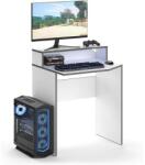 Vicco Kron játékasztal, 70x60 cm, fehér-szürke