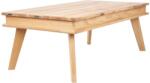  Mutoni tömör tölgyfa dohányzóasztal, 110x60x38 cm, B. kategória - ardorado