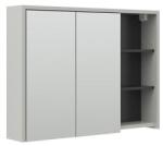 Vicco Viola tükrös szekrény 100x75 cm, szürke/antracit - ardorado