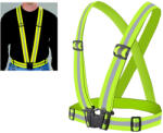 Verk Group Láthatósági fényvisszaverő kantár, heveder sárga
