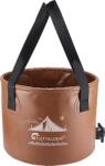 Flextail Összecsukható kemping vödör, 20l (CBUCKET20L-BR-I) (CBUCKET20L-BR-I)