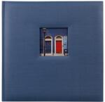 Dörr Dörr fotóalbum, ablakos, Jumbo 600, beragasztós, 29x29cm, 50lap/100oldal, kék (D810285B)