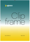 Kenro Clip kapcsos képkeret, 15x20cm (KE-KCF003) (KE-KCF003)