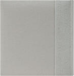 Kenro Kington fotóalbum, memo, 200db 10x15, faerezet minta, PHOTOGRAPH dombornyomott felirat, szürke (KE-KGA101GY)