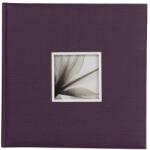 Dörr Dörr fotóalbum, ablakos, beragasztós, 34x34cm, 20lap/40oldal, lila (D880314) (D880314)