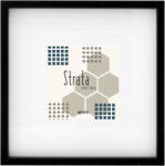 Kenro Strata Classic képkeret, 25x25cm, teljes méret 40x40cm, fekete (KE-ST2525B) (KE-ST2525B)