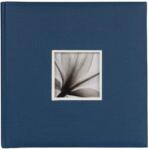 Dörr Dörr fotóalbum, ablakos, beragasztós, 34x34cm, 20lap/40oldal, kék (D880312)