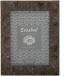 Kenro Sea Shell Design képkeret 10x15, halpikkely 3D minta, bronz barna (KE-YSS1015) (KE-YSS1015)
