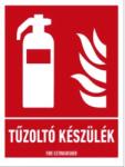  munkavédelmi tábla pvc 150x200 tűzoltó készülék - szerszamstore - 1 020 Ft