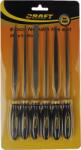 Craft 6404 Tűreszelő készlet, 6db-os 3x140mm (6404)