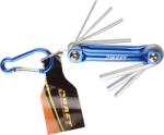 Craft 6395 Imbuszkulcs, behajtható, 7 részes, alumínium markolat (6395)