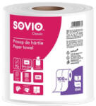 SOVIO Törlőpapír, 100% cellulóz, tekercses, 100 m, 20 cm átmérő, 2 rétegű, (KHH852) (KHH852)