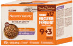 Nature's Variety 48x85 g Nature's Variety Bites szószban nedves macskaeledel Szárnyas válogatás (2 változattal: csirke, pulyka)