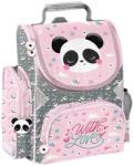 PASO Pandás ergonomikus iskolatáska - With love (PP25PB-525) (PP25PB-525)