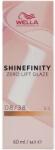 Wella Shinefinity Zero Lift Glaze 60 ml demi-permanent szín 08/38 Light Blonde Gold Pearl