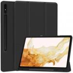 Techsuit Husa pentru Samsung Galaxy Tab S8+ / Tab S7+, Techsuit, Flex Trifold (Negru)