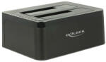 Delock USB 3.0 SATA HDD Duál Dokkoló - Klónozó funkció