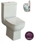 Inter Ceramic Моноблок 5583P, седалка и капак, порцелан, бял, 83.7x55.5x36см (5583P)