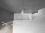 Mexen Velar Kádparaván 2 részes csúszó 95 x 150 cm, átlátszó nano, fehér - 896-095-000-01-20 Kádparaván (5905315220806)