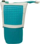 PIXIE CREW Ученически несесер Pixie Crew Pop Up - Turquoise & White (PXA-15-09)