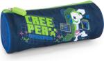 Panini Цилиндричен ученически несесер Panini Minecraft - Creeper Anatomy, Neon (70569)
