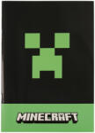 Graffiti Тетрадка Graffiti Minecraft - Creeper, А5, малки квадратчета (237953B516)