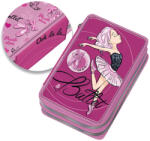 Graffiti Ученически несесер с пособия Graffiti Ballerina - с 2 ципа (231332)