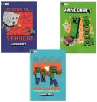 MINECRAFT Тетрадка Minecraft Jolly - A4, 50 листа, широки редове, асортимент (72531)