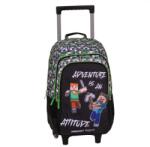 Graffiti Ученическа раница с колелца Graffiti Minecraft - Adventure, с несесер (248252)