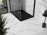 Mexen Stone+ SMC zuhanytálca 120 x 80 cm, fekete - 44708012 Kompozit zuhanytálca Kompozit zuhanytálca (5907709150997)