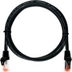 NIKOMAX Patch Cable S/FTP CAT6a LSOH, Essential Series, 0, 3m, negru (NMC-PC4SA55B-ES-003-C-BK)