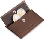 Slimpuro Coin Pocket cu card de protecție RFID pentru portofele ZNAP Slim Wallets 8 și 12, butonul de închidere (SP-CP-00-BRW-VT) (SP-CP-00-BRW-VT) - klarstein