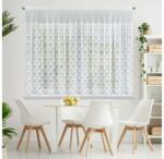 Eurofirany Mia Fényáteresztő Függöny - Levélmintás - 350x140 cm (HS417126)