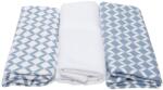 Motherhood Motherhood, scutece din flanela 70x80 cm, 3 buc. , Blue Classics