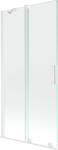 Mexen Velar Kádparaván 2 részes csúszó 90 x 150 cm, átlátszó nano, fehér - 896-090-000-01-20 Kádparaván (5905315220790)