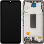 MP Piese si componente Display cu Touchscreen MP compatibil cu Samsung Galaxy A34 A346, cu Rama, Negru (Graphite) (dis/mp/sga346/cu/ne) - pcone