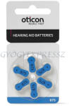  OTICON 675 Elem Hallókészülékhez 6 db