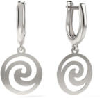 Ezüst Spirál Fülbevaló - 925 Sterling Ezüst - 10-es Modell