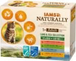 Iams Naturally Adult Land&sea collection 4 x 85 g