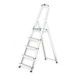 HITMAN HT-NIL-6483 - Egyoldalas Aluminium Létra 98cm magas, 5 lépcsőfokos, 125 kg teherbírású (12464)