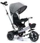  Tricikli 3in1 forgóüléssel, 1-6 éves korig, maximális súly 50kg, 78x38x87cm, fekete színű