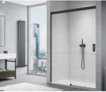 SanSwiss Usa de dus glisanta cu segment fix negru mat SanSwiss Cadura CAS2 120 cm stanga (CAS2G1200607)