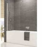 SanSwiss Paravan de cada SanSwiss Ocelia cu un element mobil 80x140 cm sticla transparenta crom lucios (OCEB10805007) - sanoterm