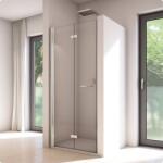 SanSwiss Usa de nisa pliabila SanSwiss Solino SOLF1 90 cm sticla 6 mm crom stanga (SOLF1G0905007)