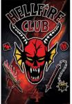  Stranger Things poszter - Hellfire Club 61 x 91 cm