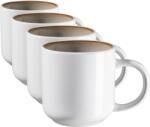Mäser Lunaria Brown kávéscsészék szett 360 ml, 4 db, barna